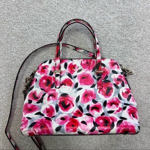 Kate Spade  Pink White Black Shoulder Bag Size Medium Lowest price